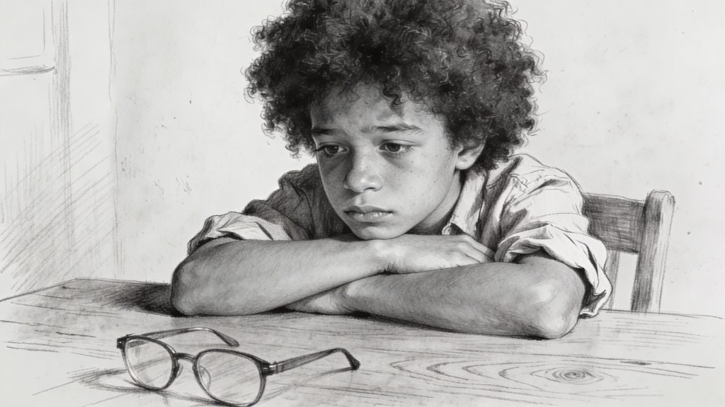 child stops talking to you