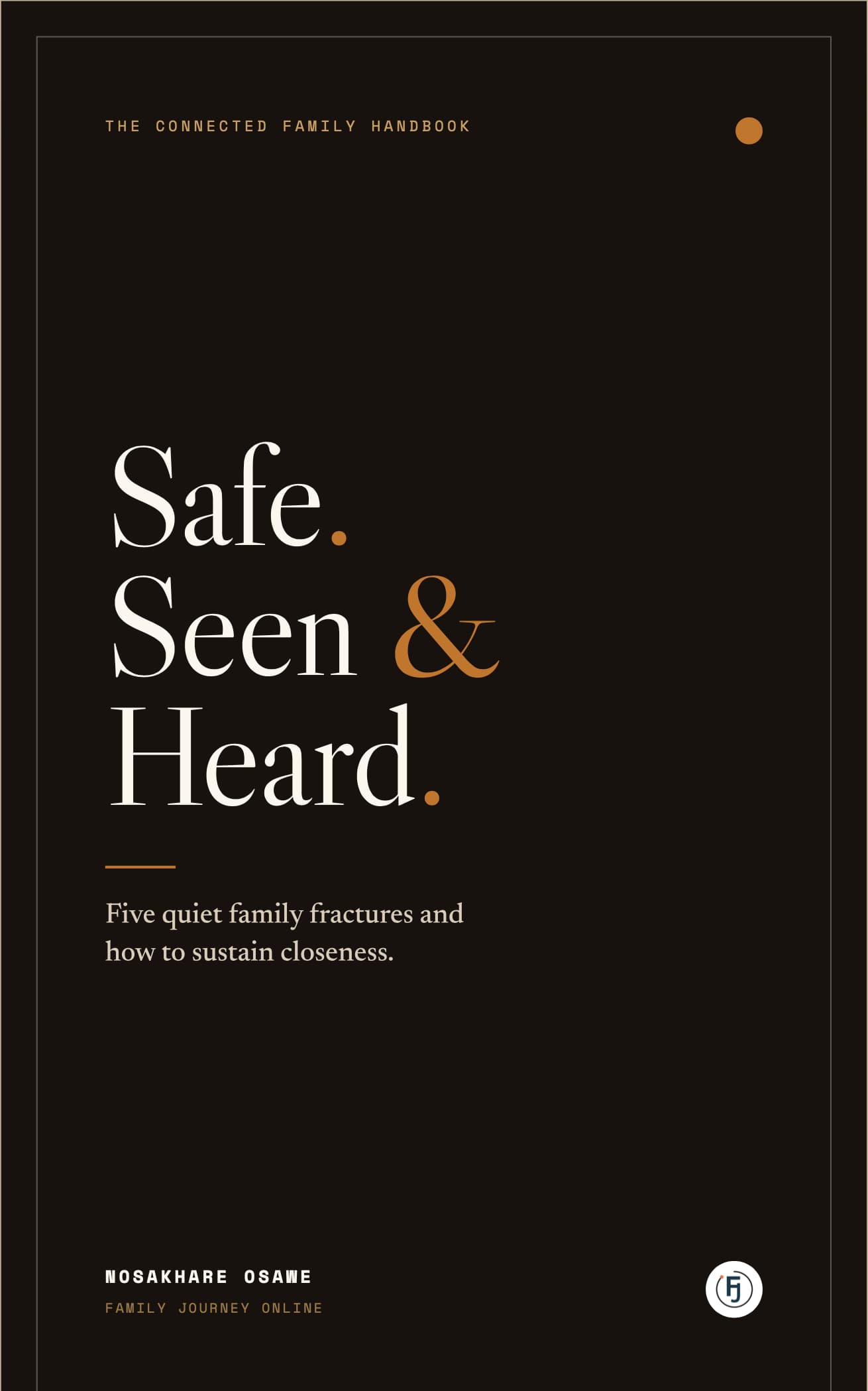 Safe, Seen and Heard book cover