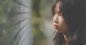 Older parent reflecting on when to step back from a family relationship